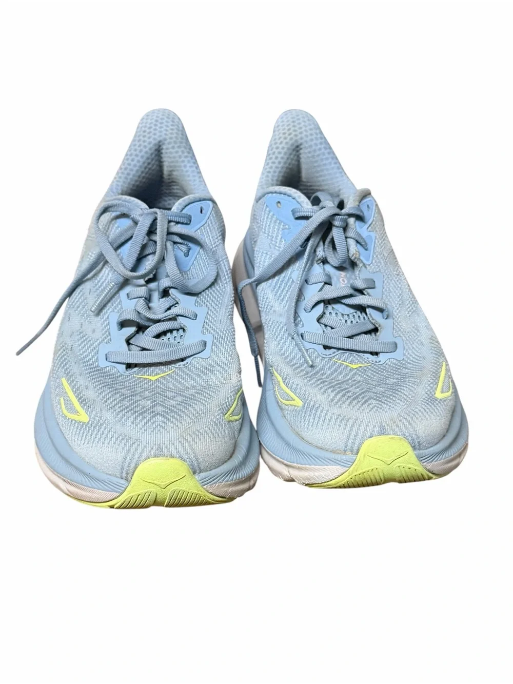 Hoka Shoes Women’s 8.5 Clifton 9 Running Outdoor Lightweight Blue